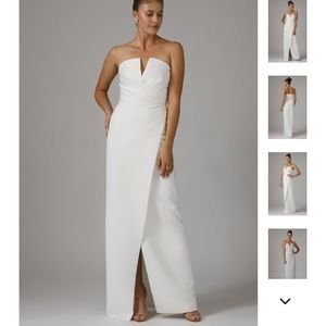 Jay Godfrey Darcy Gown White Size 6